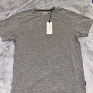 Kenneth Cole Heather Gray Men's Short Sleeve Tee